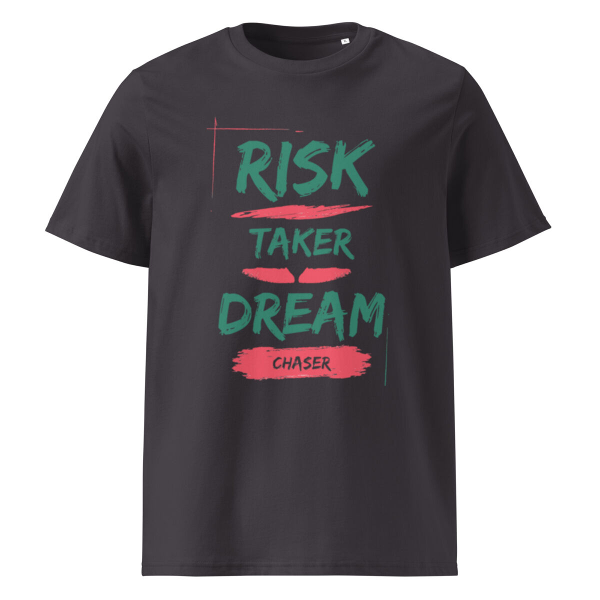 Risk Taker, Dream Chaser organic cotton t-shirt - Image 6