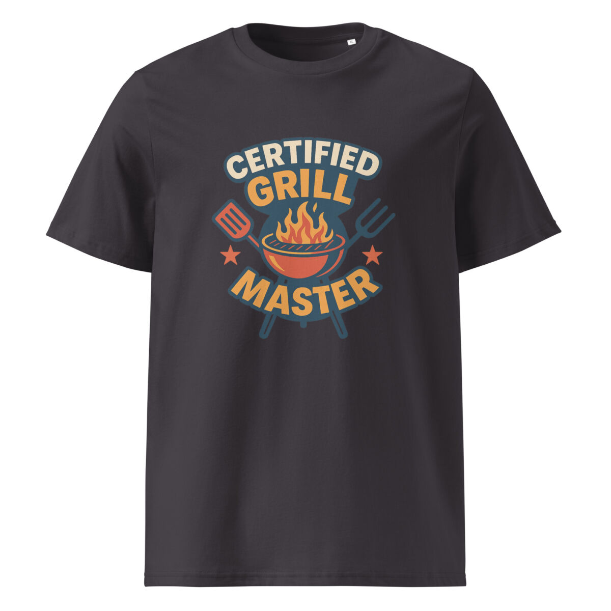 Certified Grill Master organic cotton t-shirt - Image 6