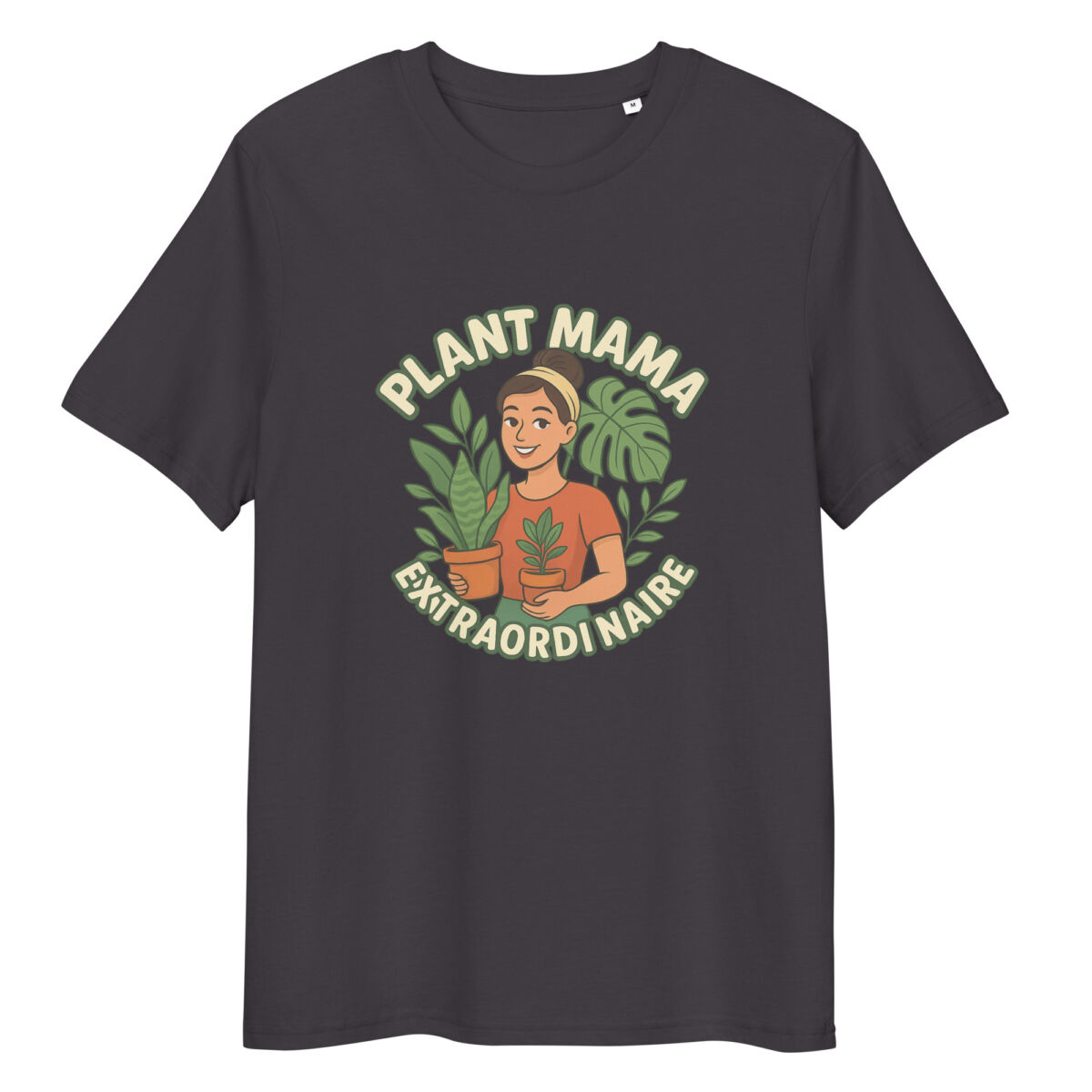Plant Mama Extraordinaire organic cotton t-shirt - Image 6