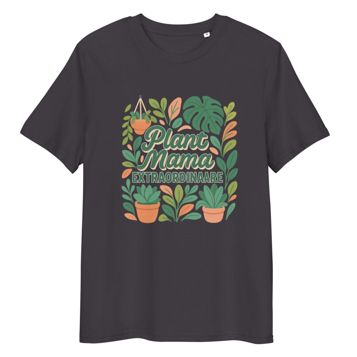 Plant Mama Extraordinaire organic cotton t-shirt - Image 5