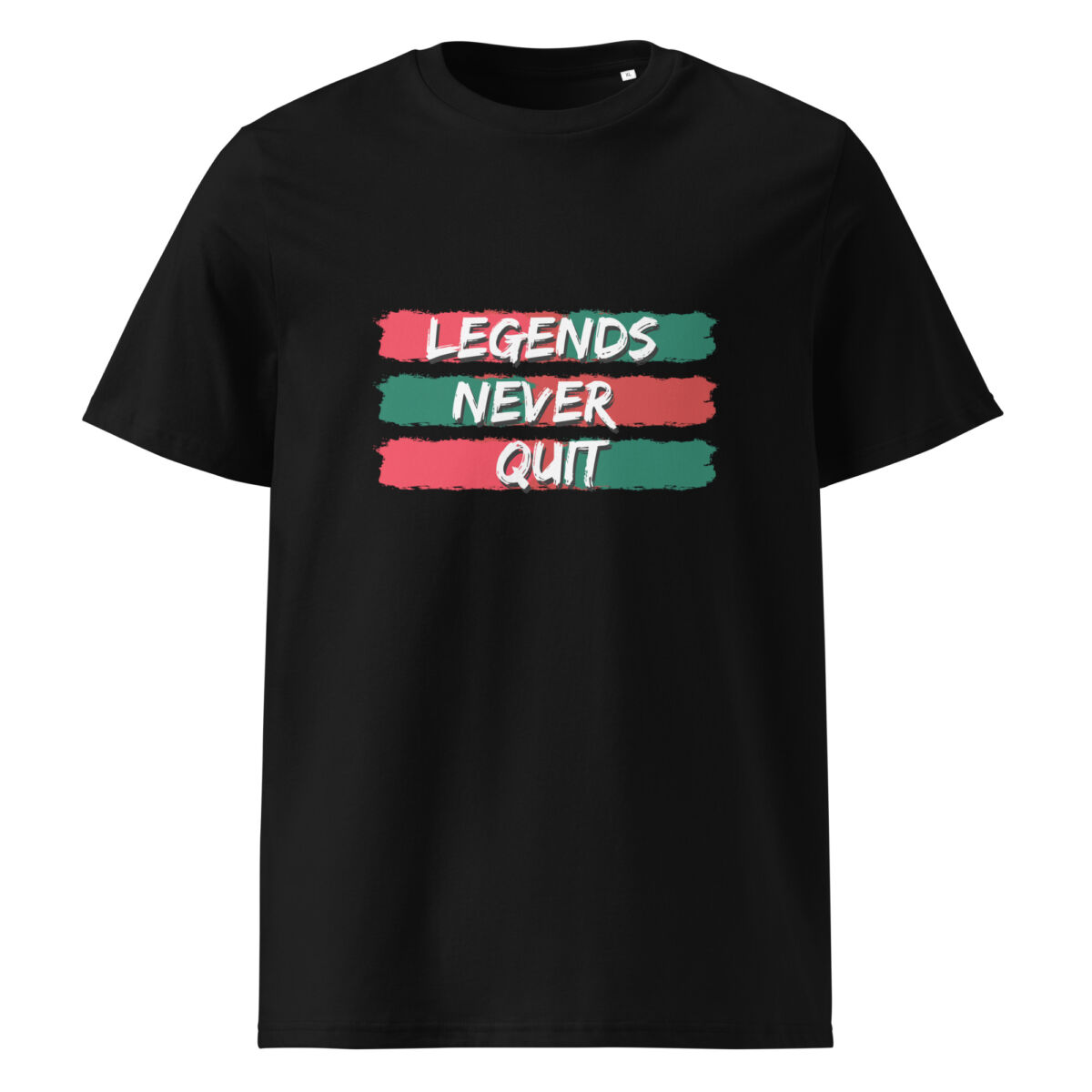 Legends Never Quit organic cotton t-shirt - Image 2