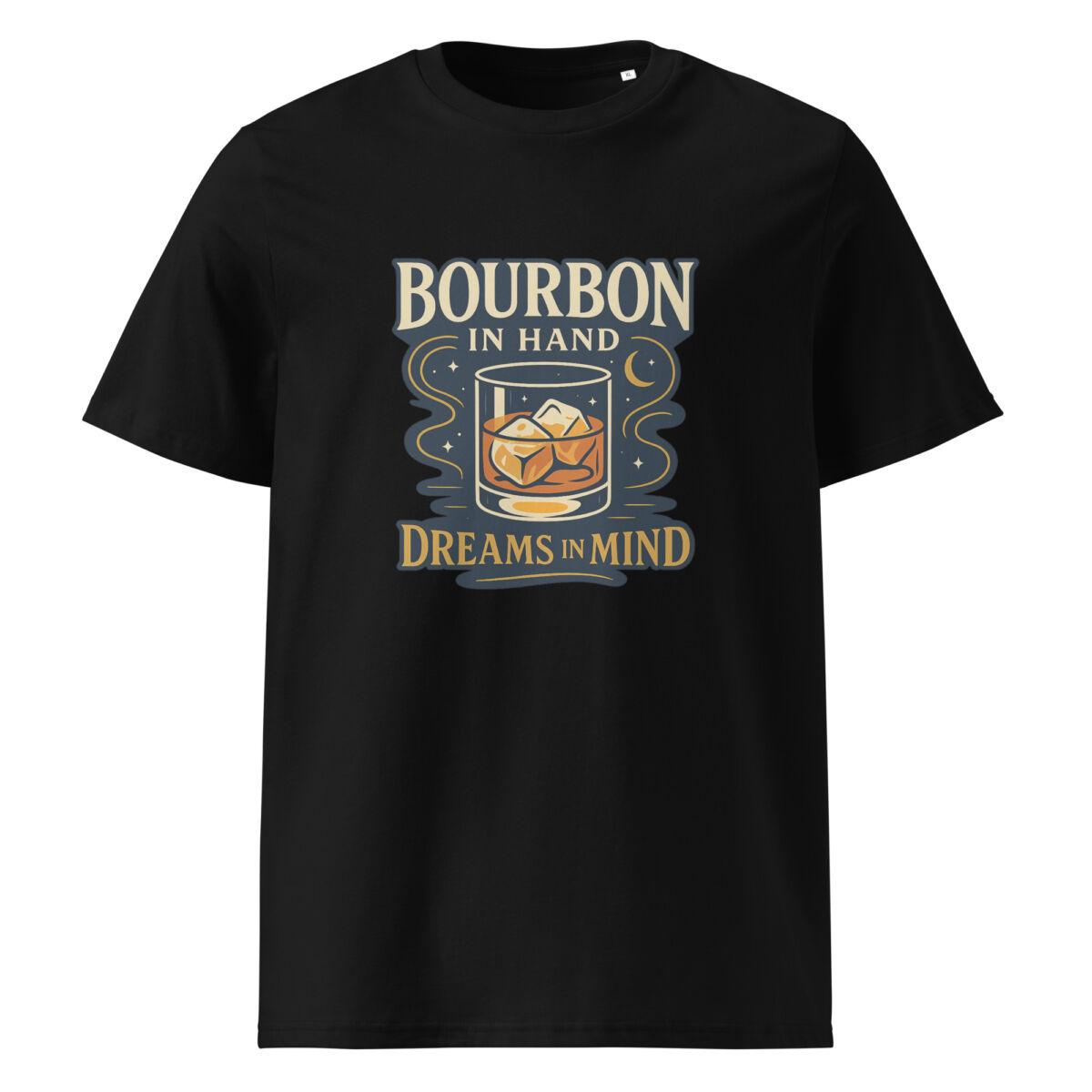 Bourbon in Hand, Dreams in Mind organic cotton t-shirt - Image 2