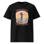 Free Spirit, Wild Heart organic cotton t-shirt - Image 2