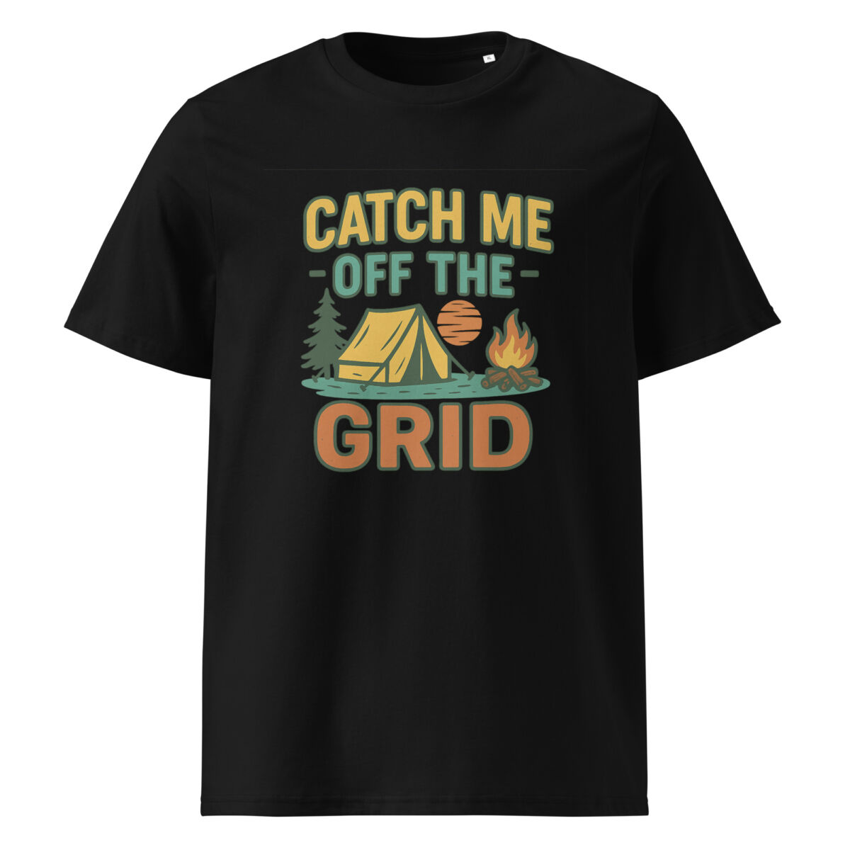 Catch Me Off the Grid organic cotton t-shirt - Image 2