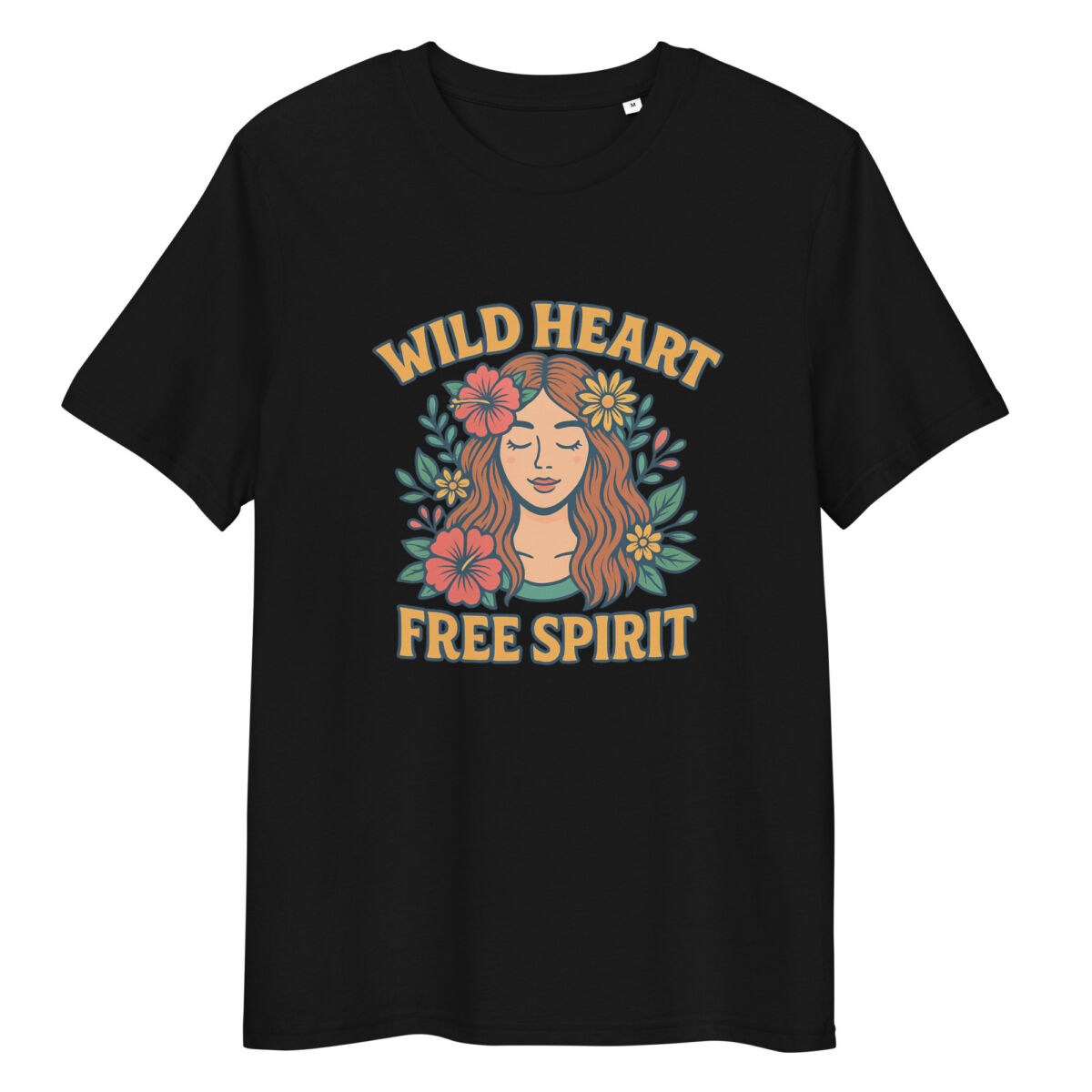 Wild Heart, Free Spirit organic cotton t-shirt - Image 2