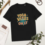 Yoga Vibes Only organic cotton t-shirt - Image 2