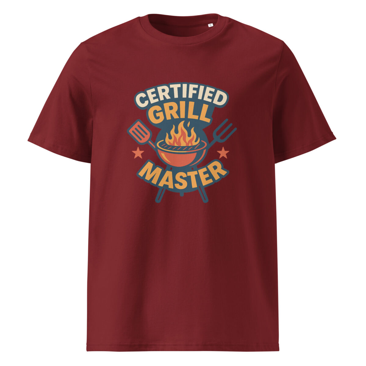 Certified Grill Master organic cotton t-shirt - Image 5