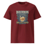 Bourbon in Hand, Dreams in Mind organic cotton t-shirt - Image 5