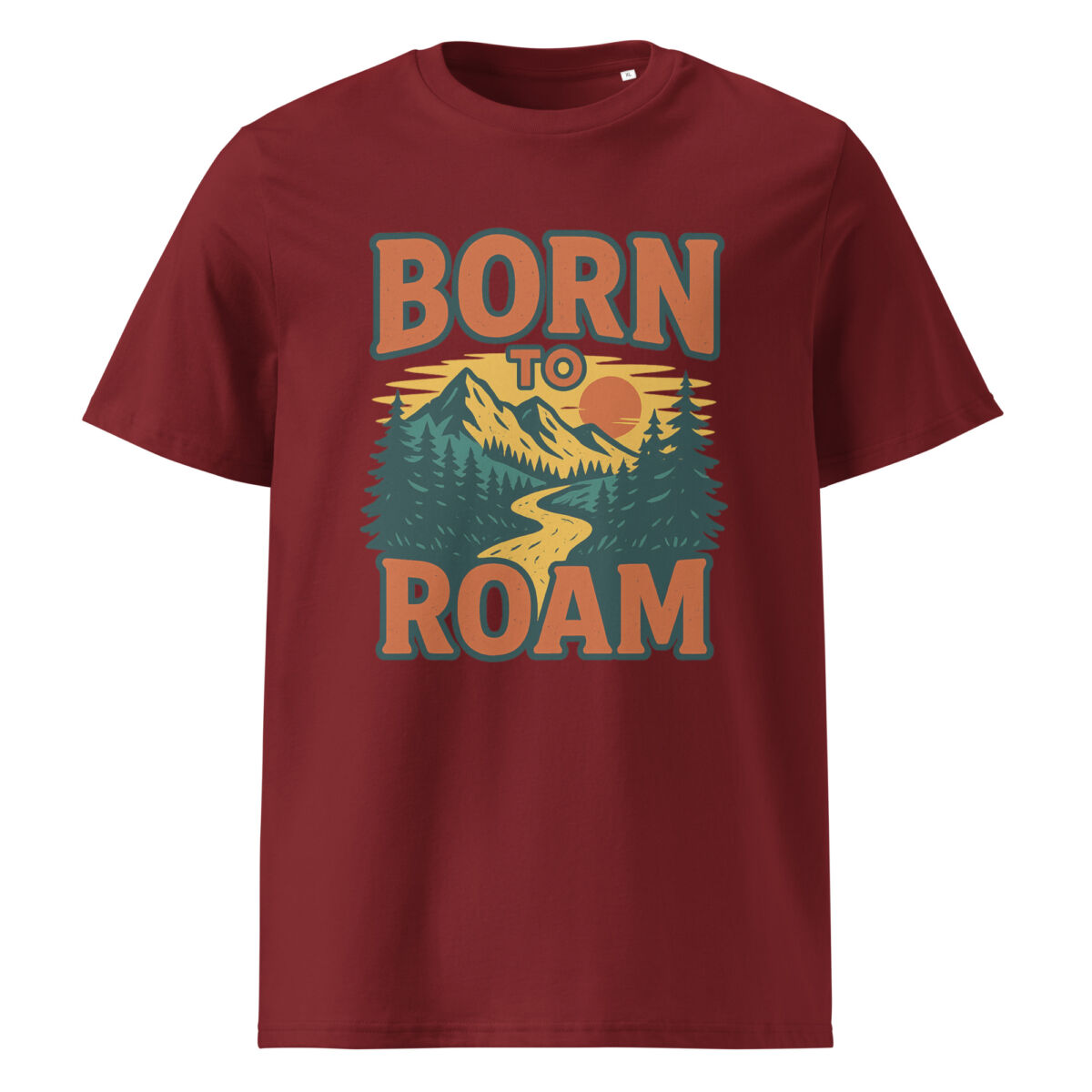 Born to Roam organic cotton t-shirt - Image 5