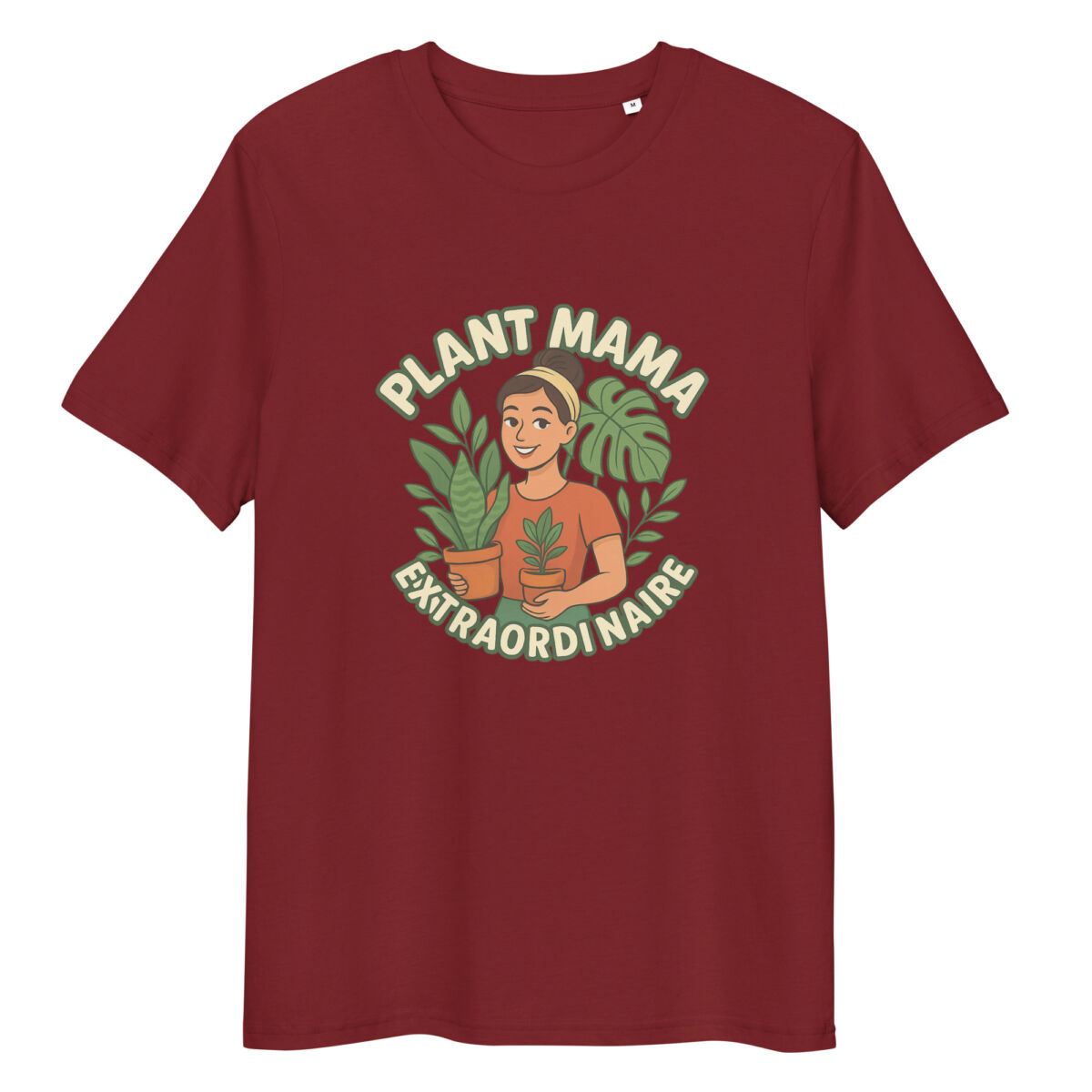 Plant Mama Extraordinaire organic cotton t-shirt - Image 5