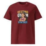 Resting Gym Face organic cotton t-shirt - Image 5