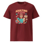 Adulting is Hard organic cotton t-shirt - Image 4