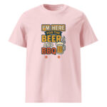 I’m Here for the Beer and BBQ organic cotton t-shirt - Image 13