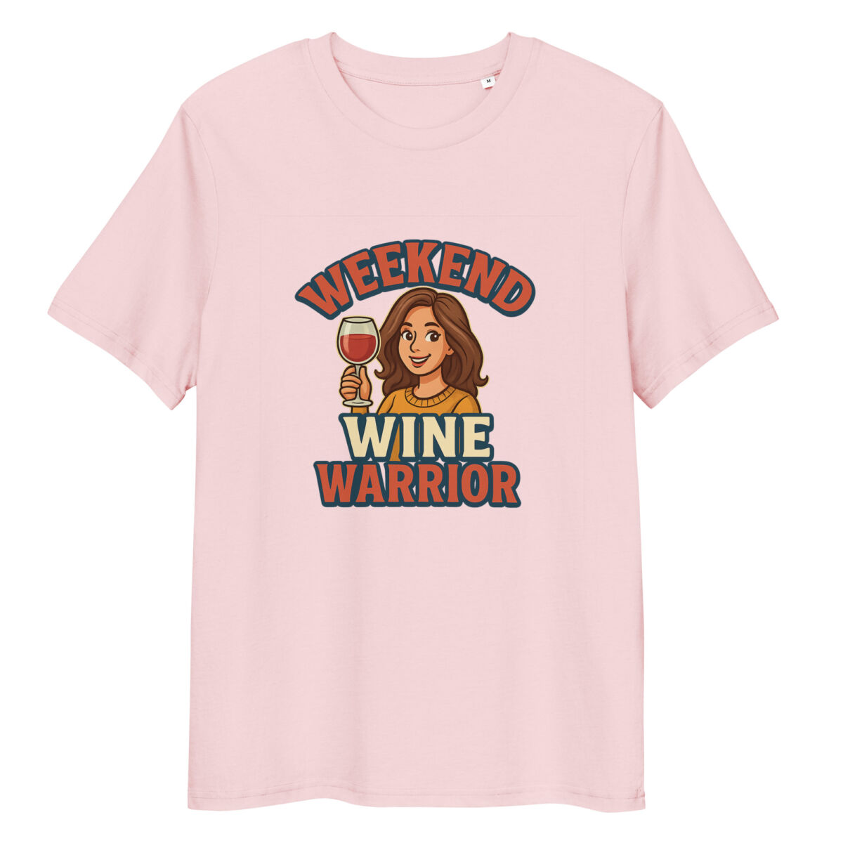 Weekend Wine Warrior organic cotton t-shirt - Image 13