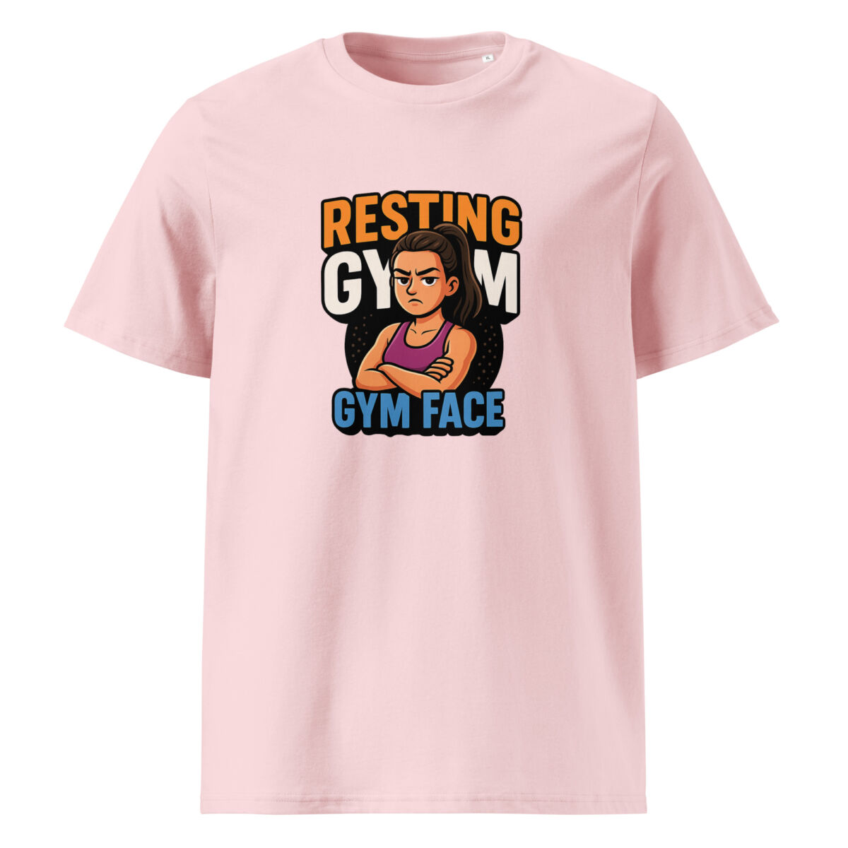 Resting Gym Face organic cotton t-shirt - Image 14