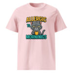 Allergic to Mornings organic cotton t-shirt - Image 13