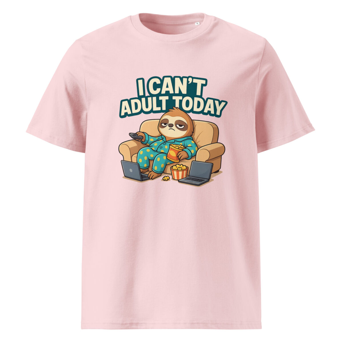 I Can’t Adult Today organic cotton t-shirt - Image 13
