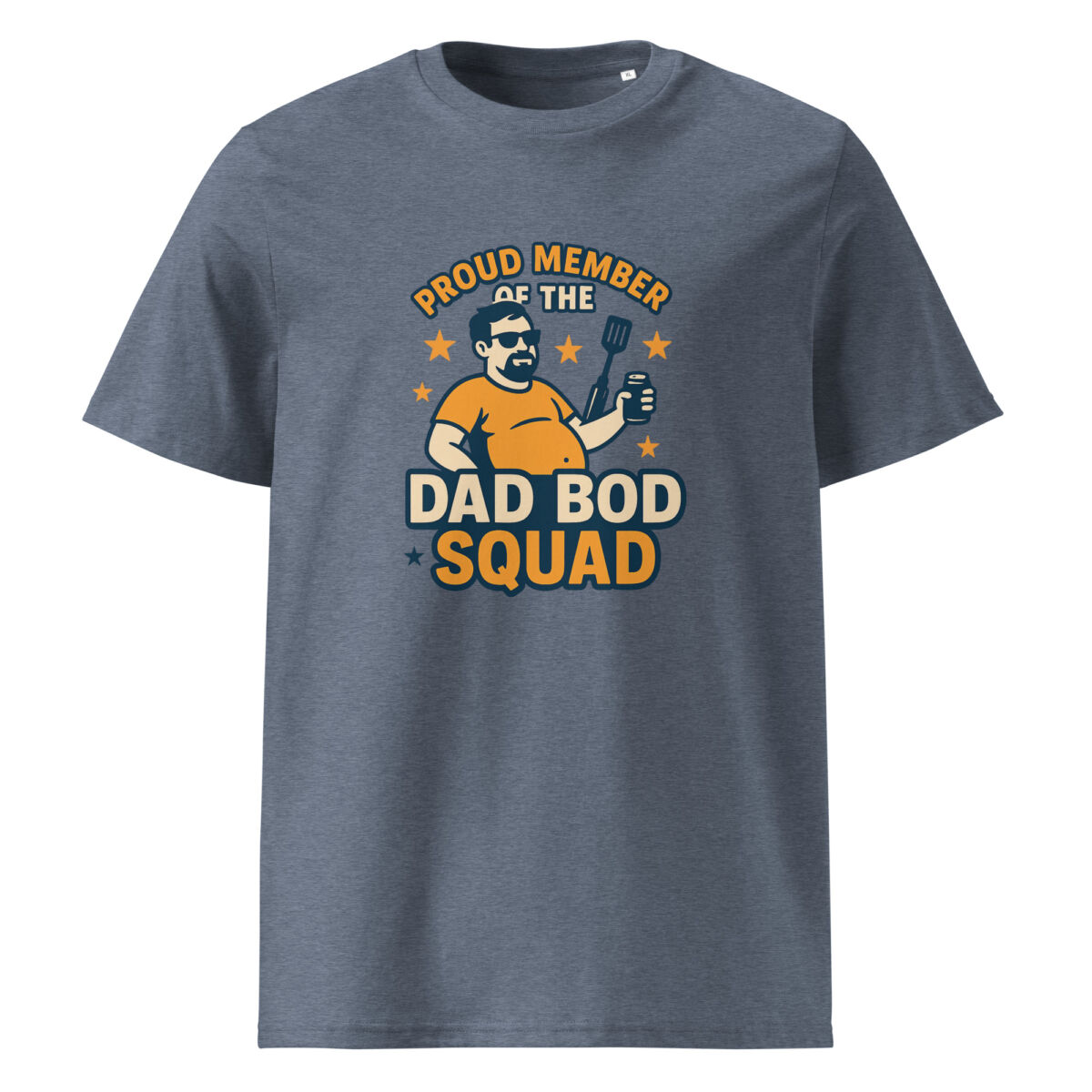 Proud Member of the Dad Bod Squad organic cotton t-shirt - Image 10