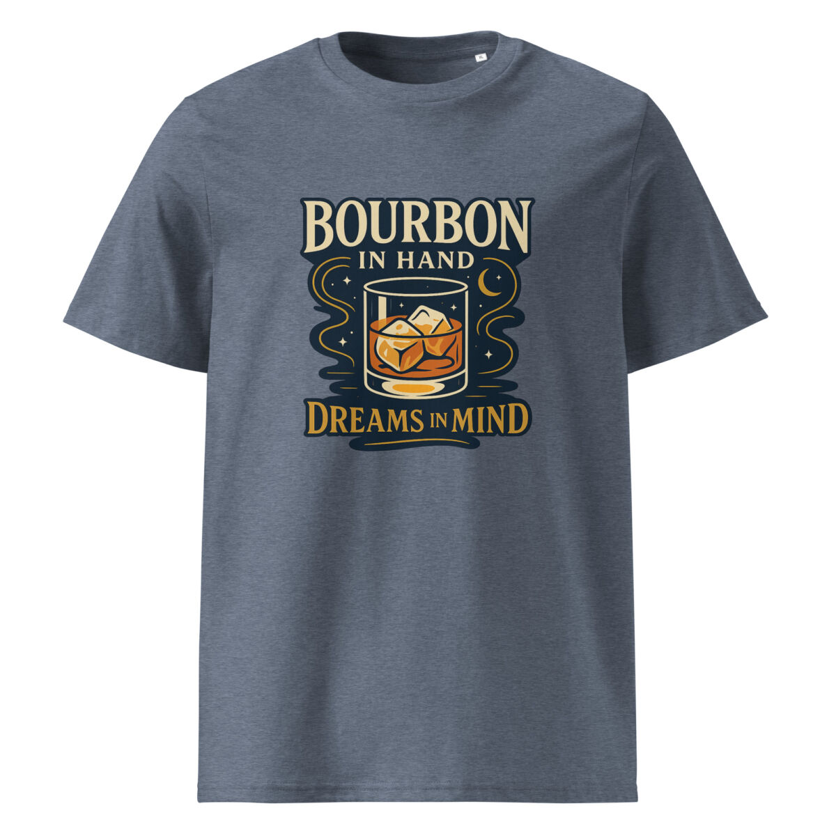 Bourbon in Hand, Dreams in Mind organic cotton t-shirt - Image 9