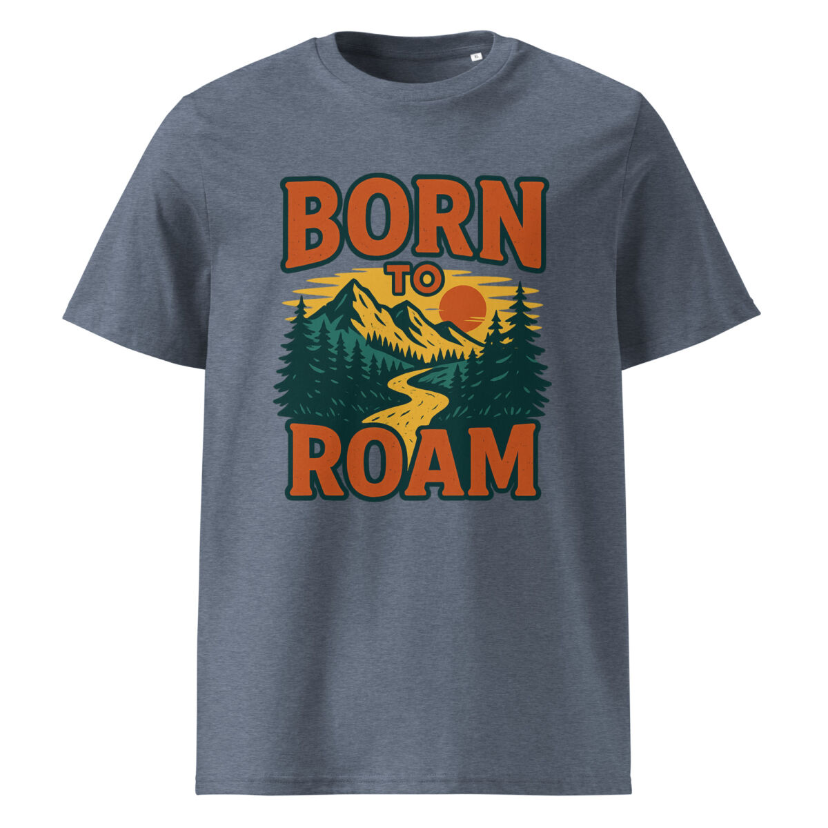Born to Roam organic cotton t-shirt - Image 10