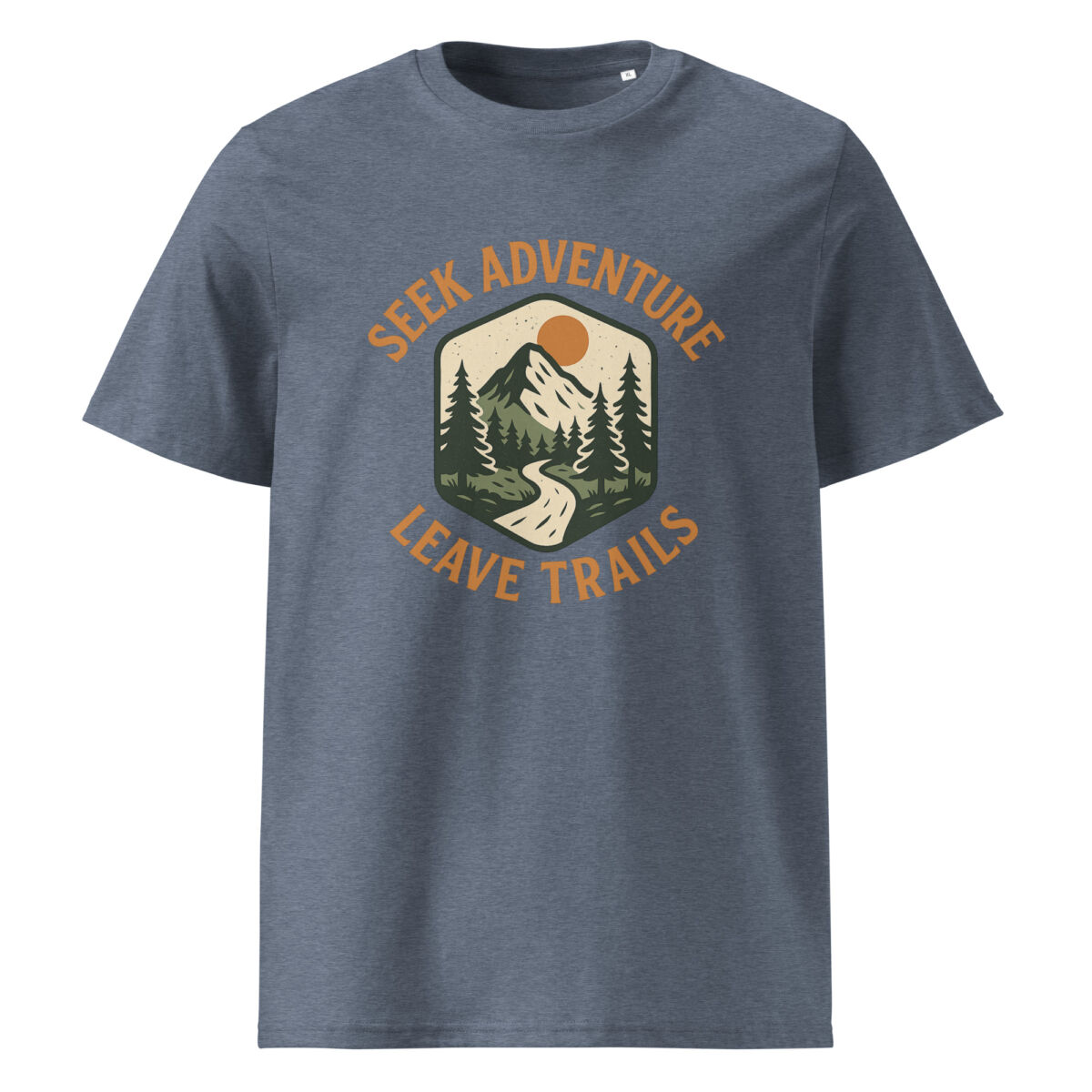 Seek Adventure, Leave Trails organic cotton t-shirt - Image 9
