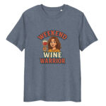 Weekend Wine Warrior organic cotton t-shirt - Image 9