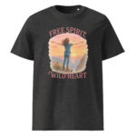Free Spirit, Wild Heart organic cotton t-shirt - Image 4