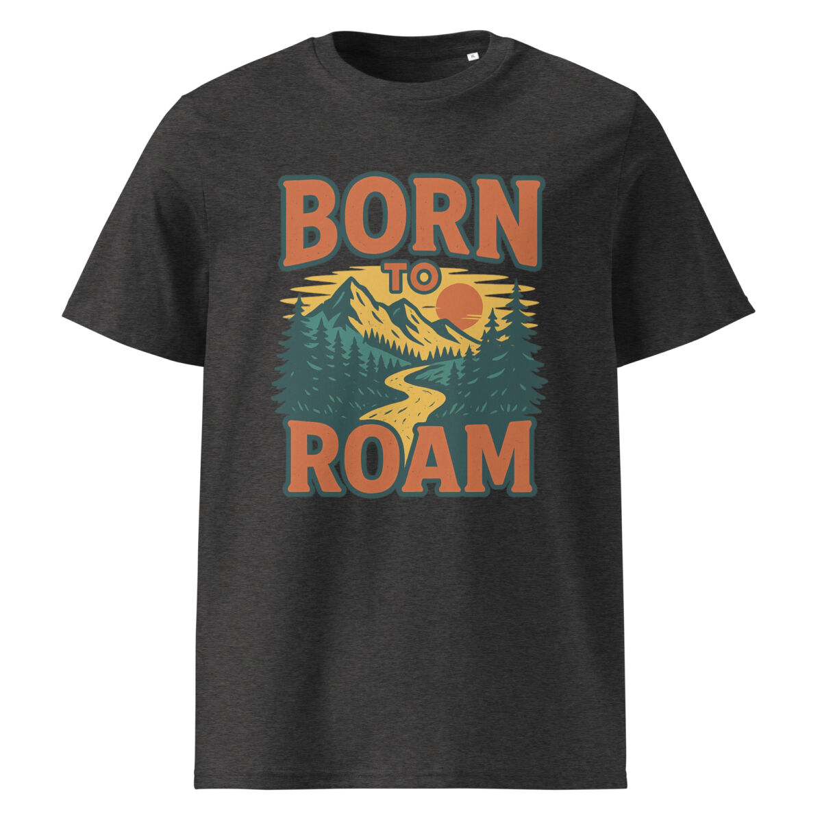 Born to Roam organic cotton t-shirt - Image 4