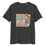 More Music, Less Drama organic cotton t-shirt - Image 3