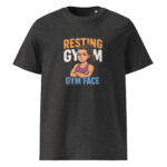 Resting Gym Face organic cotton t-shirt - Image 4