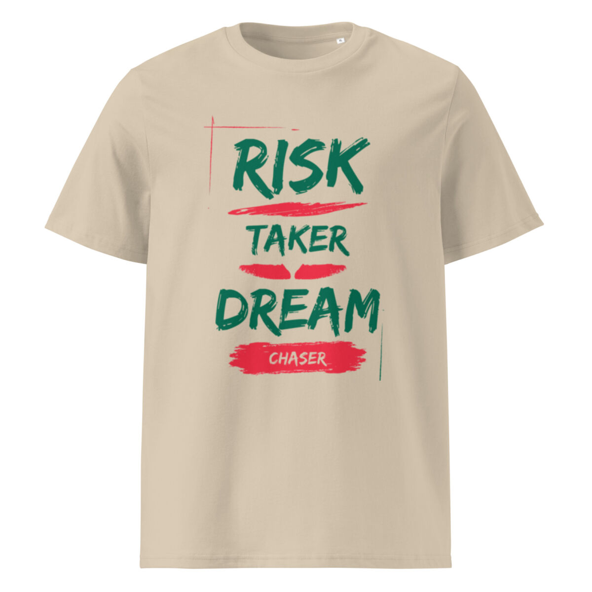 Risk Taker, Dream Chaser organic cotton t-shirt - Image 12
