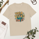 Yoga Vibes Only organic cotton t-shirt - Image 12