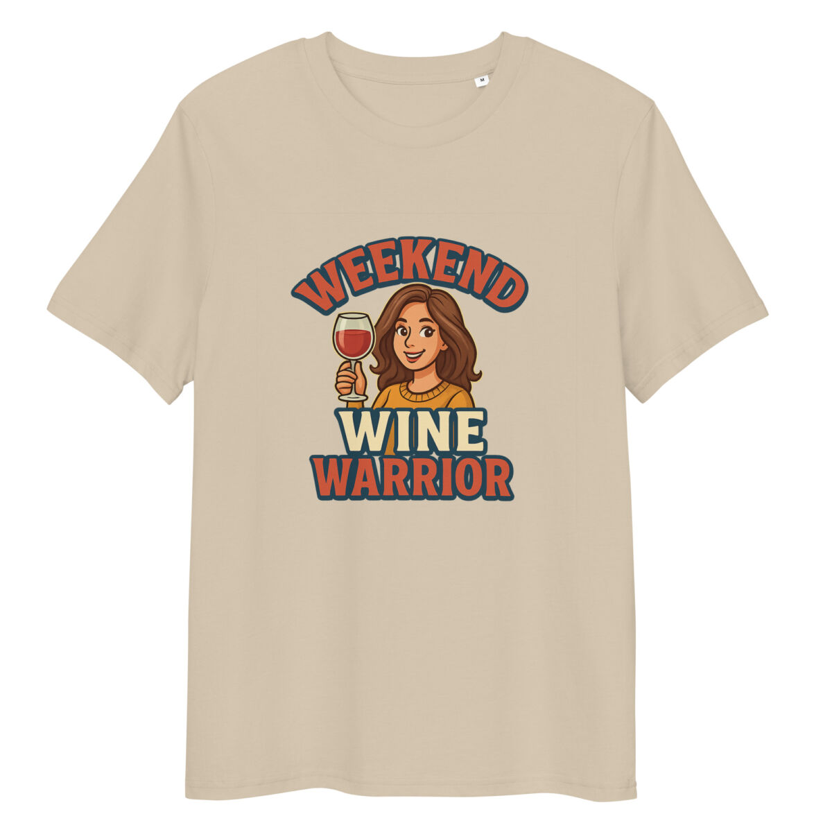 Weekend Wine Warrior organic cotton t-shirt - Image 11