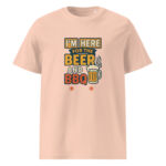 I’m Here for the Beer and BBQ organic cotton t-shirt - Image 12