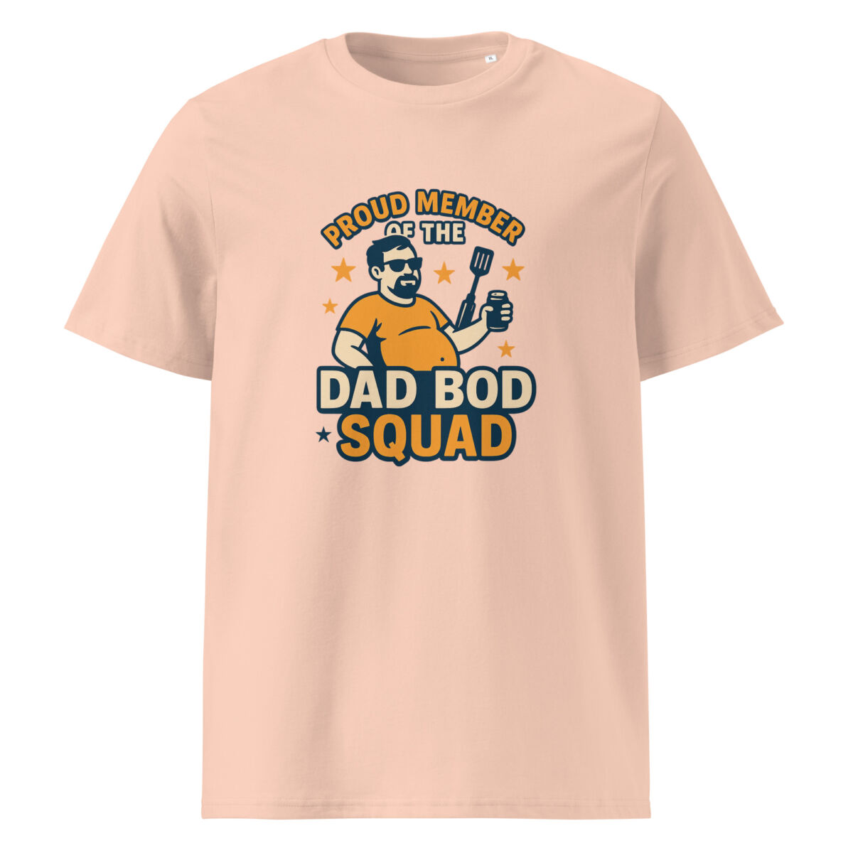 Proud Member of the Dad Bod Squad organic cotton t-shirt - Image 13