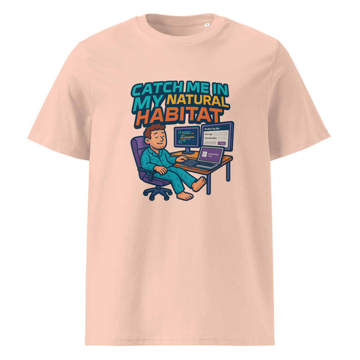 Catch Me in My Natural Habitat organic cotton t-shirt - Image 12