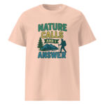 Nature Calls and I Answer organic cotton t-shirt - Image 12