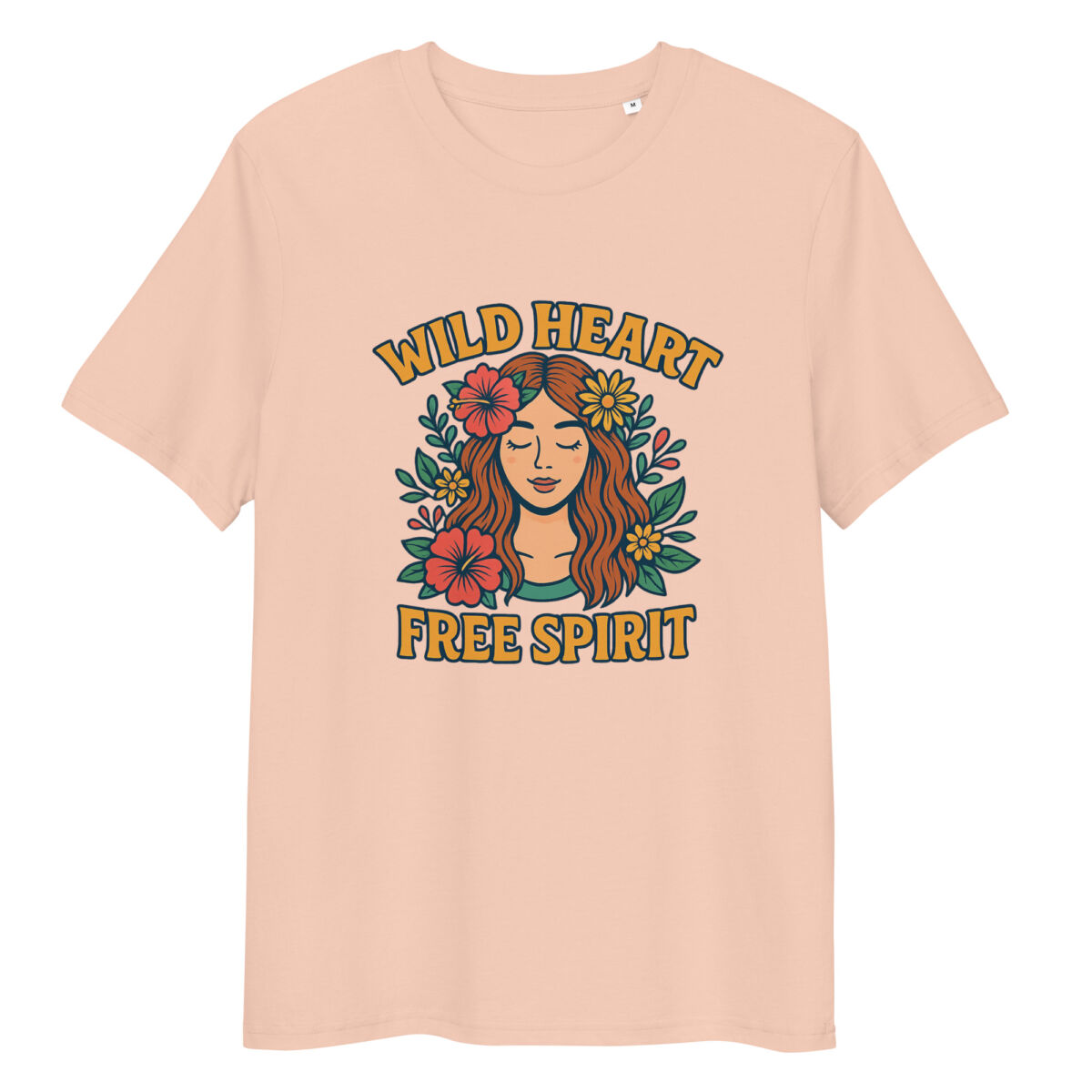 Wild Heart, Free Spirit organic cotton t-shirt - Image 1