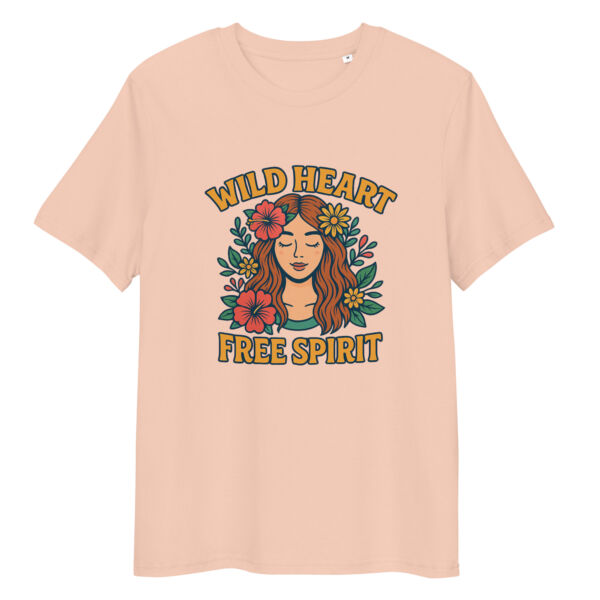Wild Heart, Free Spirit organic cotton t-shirt