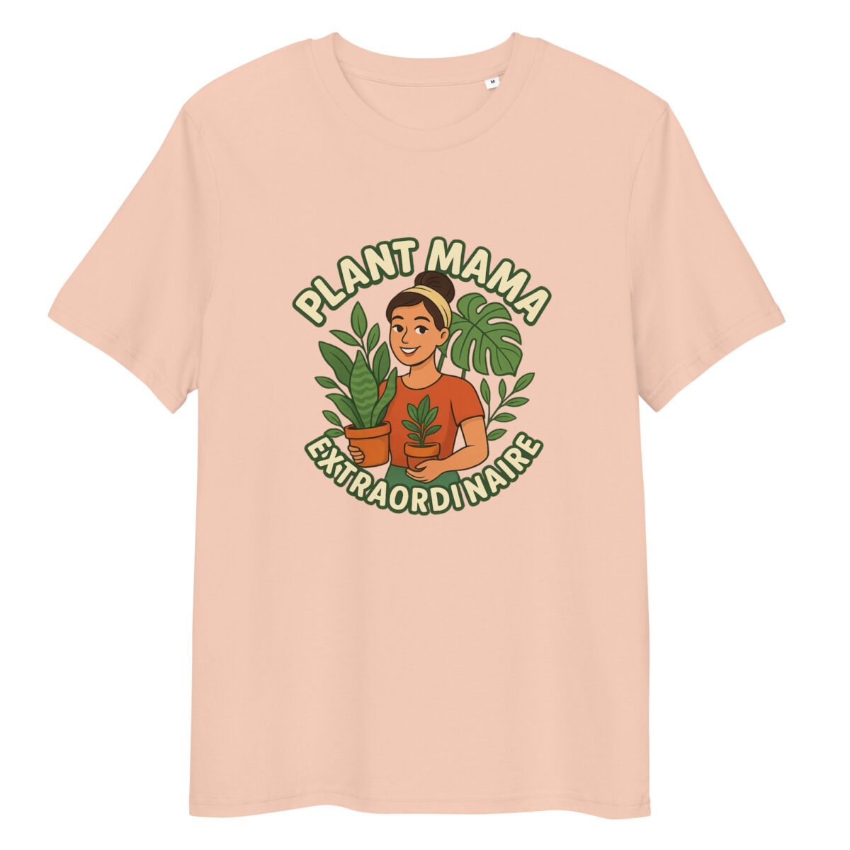 Plant Mama Extraordinaire organic cotton t-shirt - Image 13