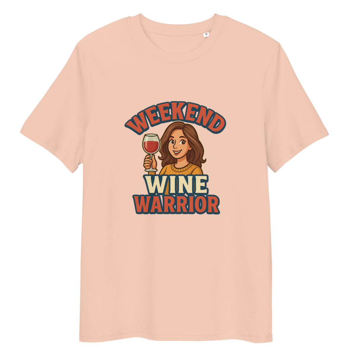 Weekend Wine Warrior organic cotton t-shirt - Image 12