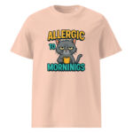 Allergic to Mornings organic cotton t-shirt - Image 12