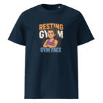 Resting Gym Face organic cotton t-shirt - Image 3