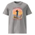 Free Spirit, Wild Heart organic cotton t-shirt - Image 11