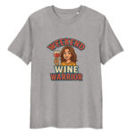 Weekend Wine Warrior organic cotton t-shirt - Image 10