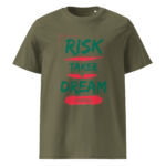 Risk Taker, Dream Chaser organic cotton t-shirt - Image 9