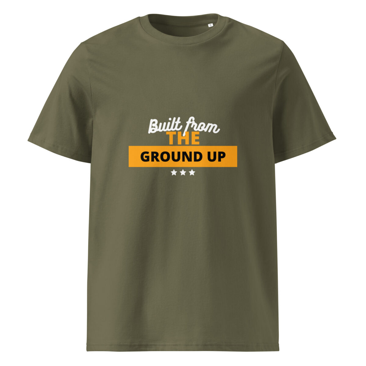 Built from the Ground Up organic cotton t-shirt - Image 8