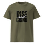 Rise and Grind organic cotton t-shirt - Image 3
