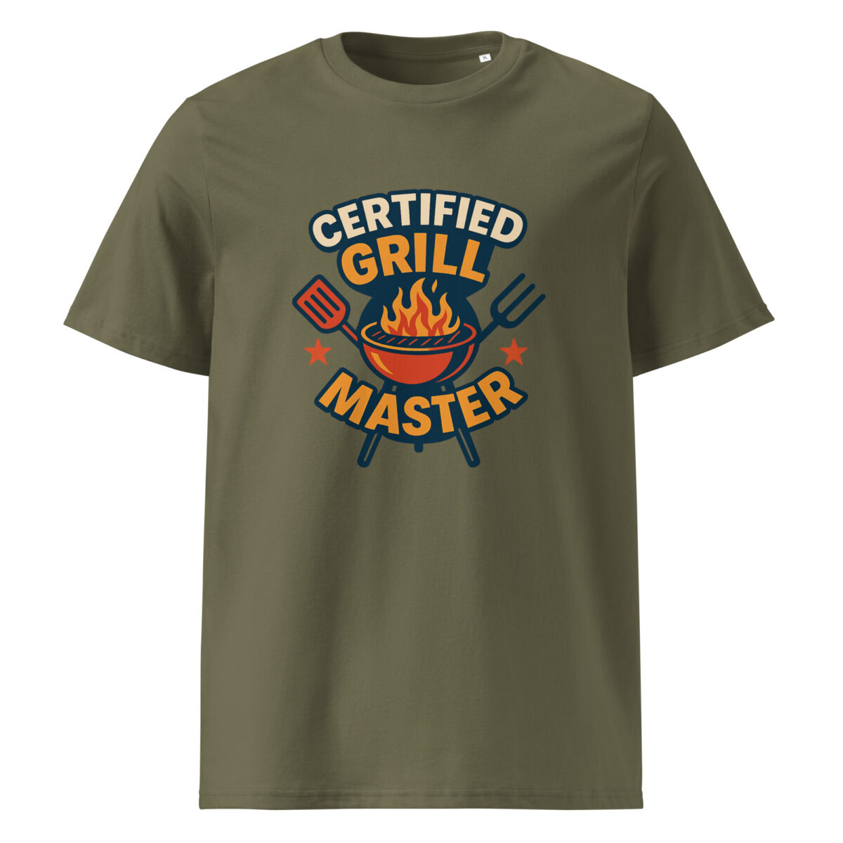 Certified Grill Master organic cotton t-shirt - Image 9