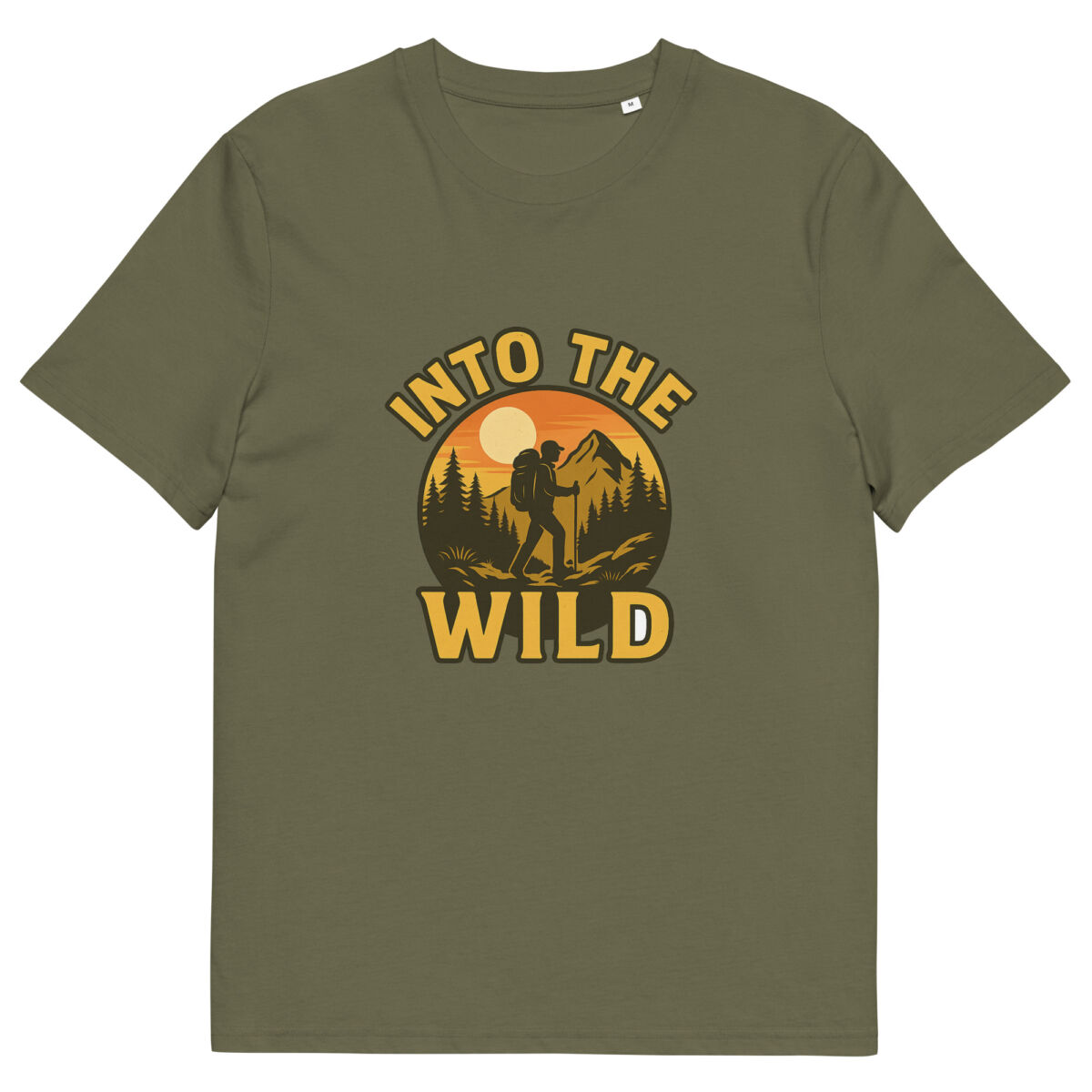 Into the Wild organic cotton t-shirt - Image 1